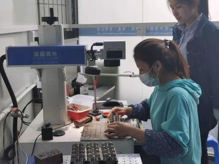 激光打标车间